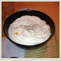 白いカレーうどん